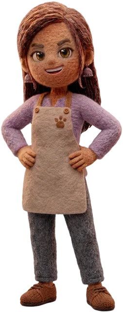 Pavana, hands on hips