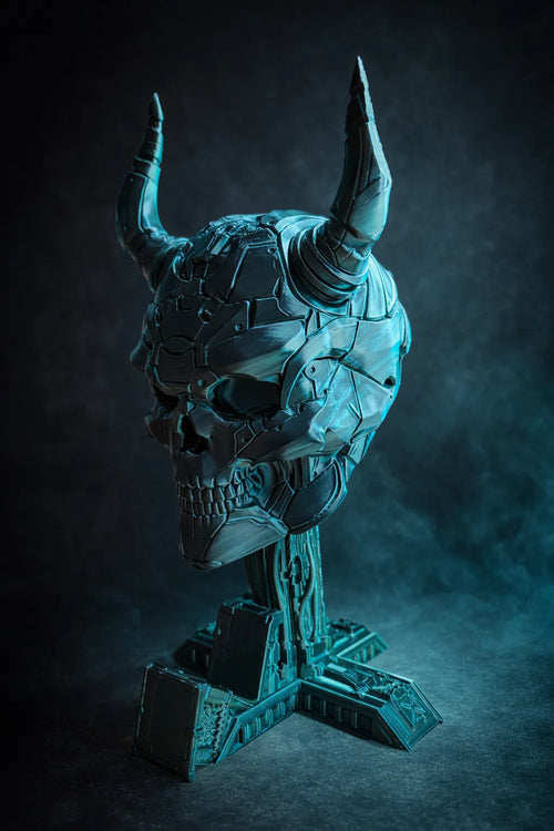Cyber Skull Gaming Headset & Controller Stand